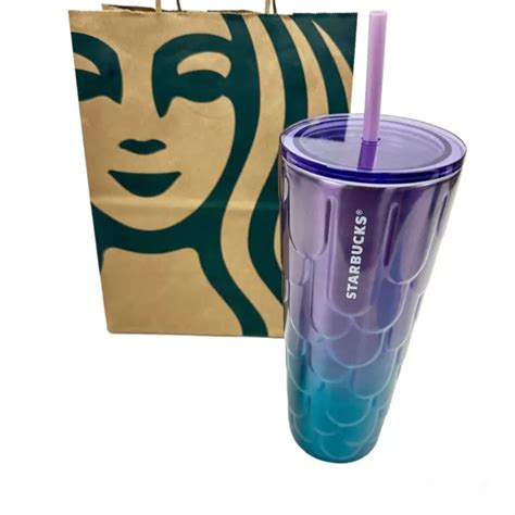 The ombr&233; creates a. . Starbucks twilight ombre cup